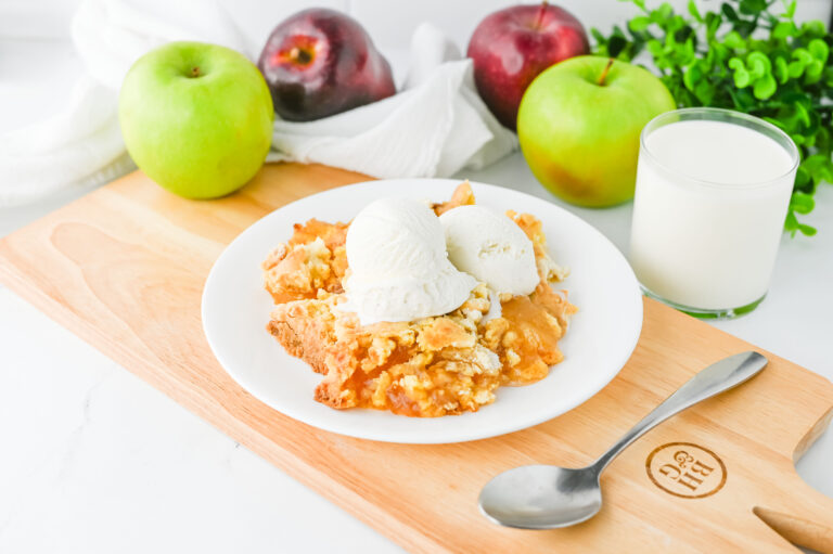 Apple Dump Cake with Pie Filling