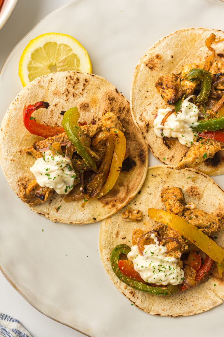 Air Fryer Chicken Fajitas