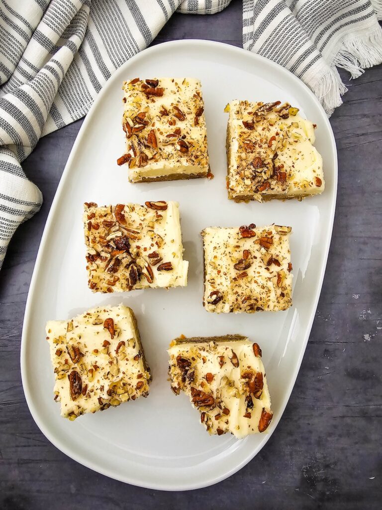 Carrot Cake Blondies