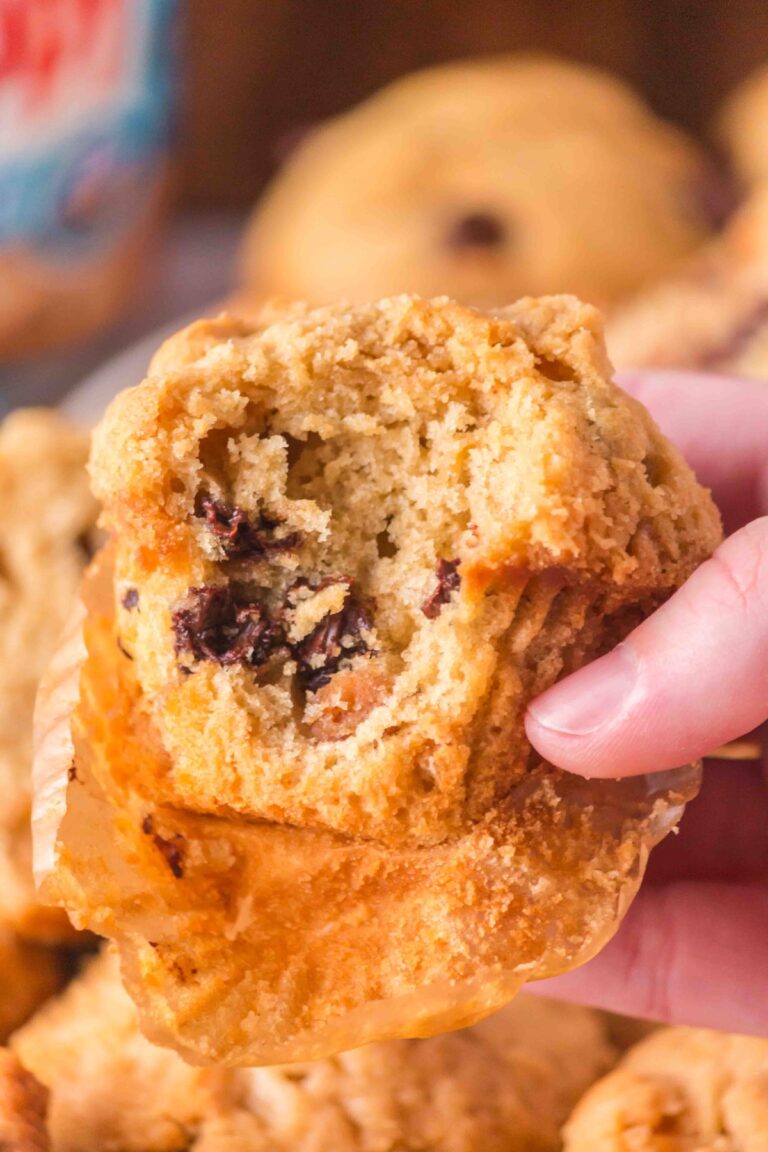 Peanut Butter Chocolate Chip Muffins