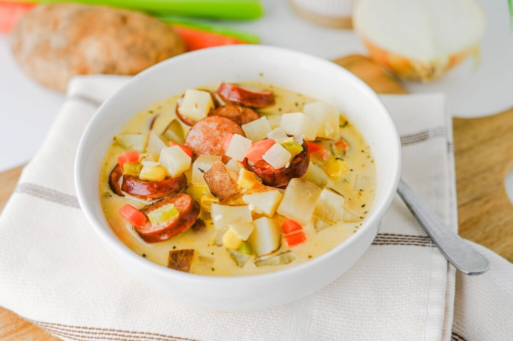 Kielbasa Potato Soup