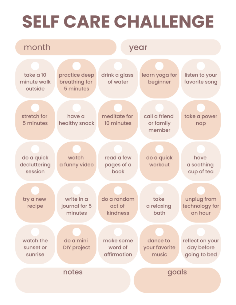 30-Day Self-Care Challenge